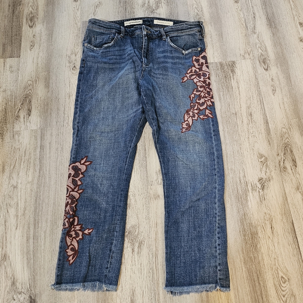 Anthro - Pilcro Jeans - Slim Boyfriend fit